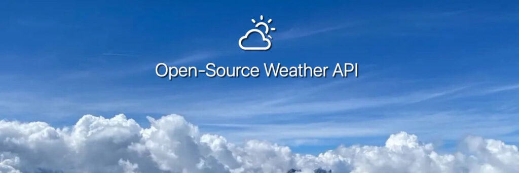 Open-Meteo Weather API Open-Meteo Weather API