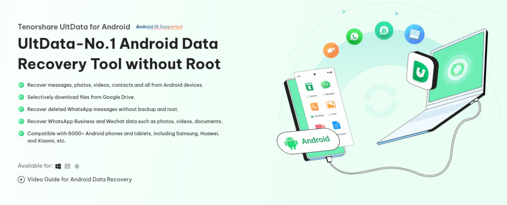Tenorshare UltData for Android