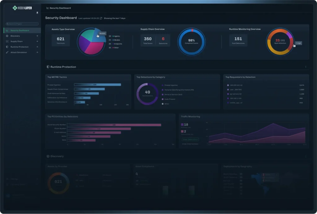 HiddenLayer AI Security Platform