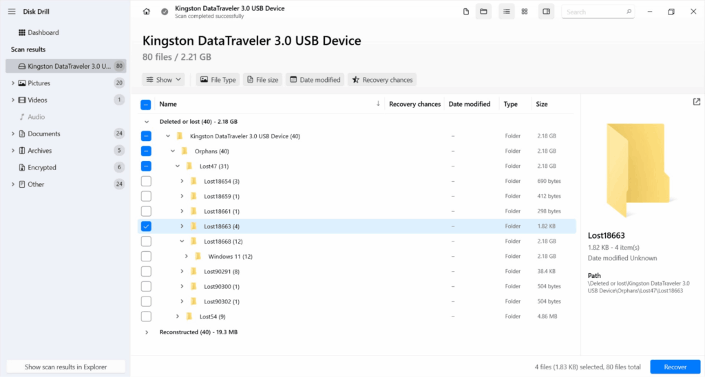 Recover Lost Files from EXT4 Partition using Disk Drill